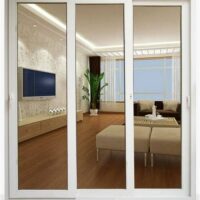 FENETRE COULISSANTE ECO BLANC 3 VANTAUX