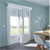 PORTE PVC 2 VANTAUX