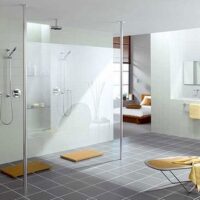 PAROI ET PORTE DE DOUCHE