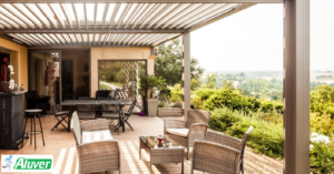 Un espace de vie supplémentaire à votre maison: la pergola aluminium d'ALUVER !