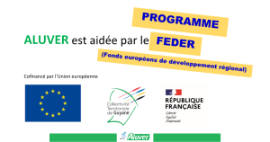 ALUVER est aidée par le Programme FEDER